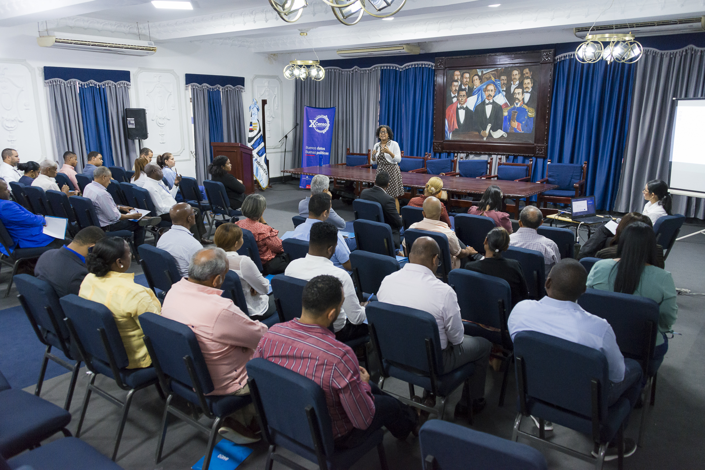 Continúan en las regiones de Yuma e Higuamo talleres para empoderamiento de autoridades locales de cara al X Censo Nacional de Población y Vivienda