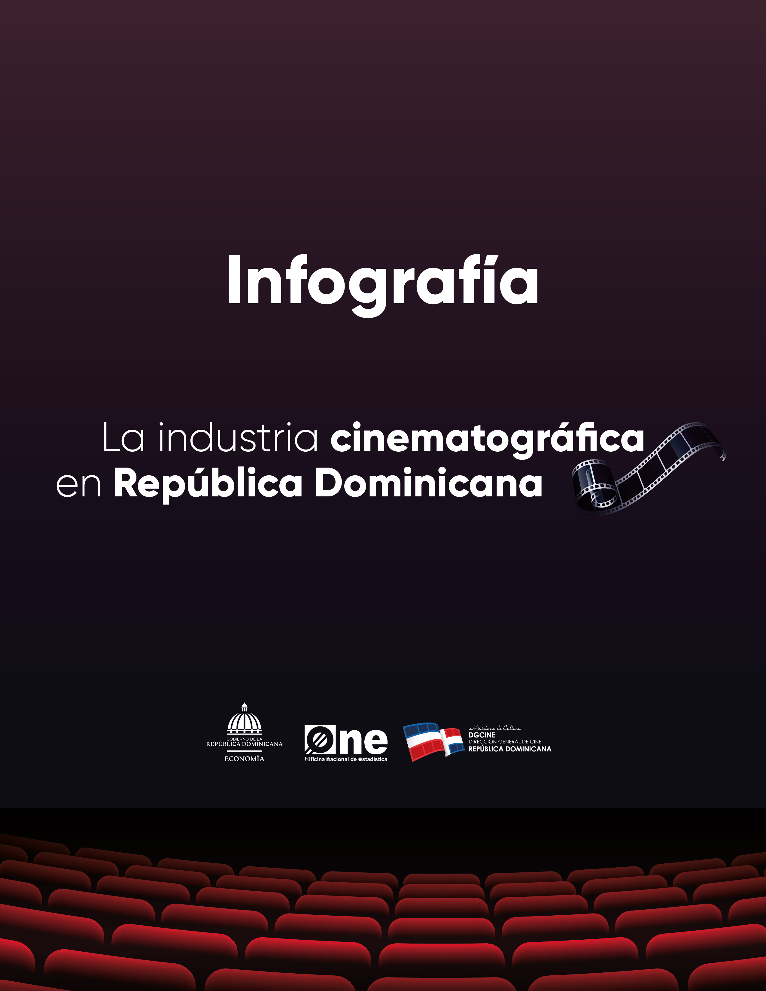 Infografía sobre la industria cinematográfica de la República Dominicana