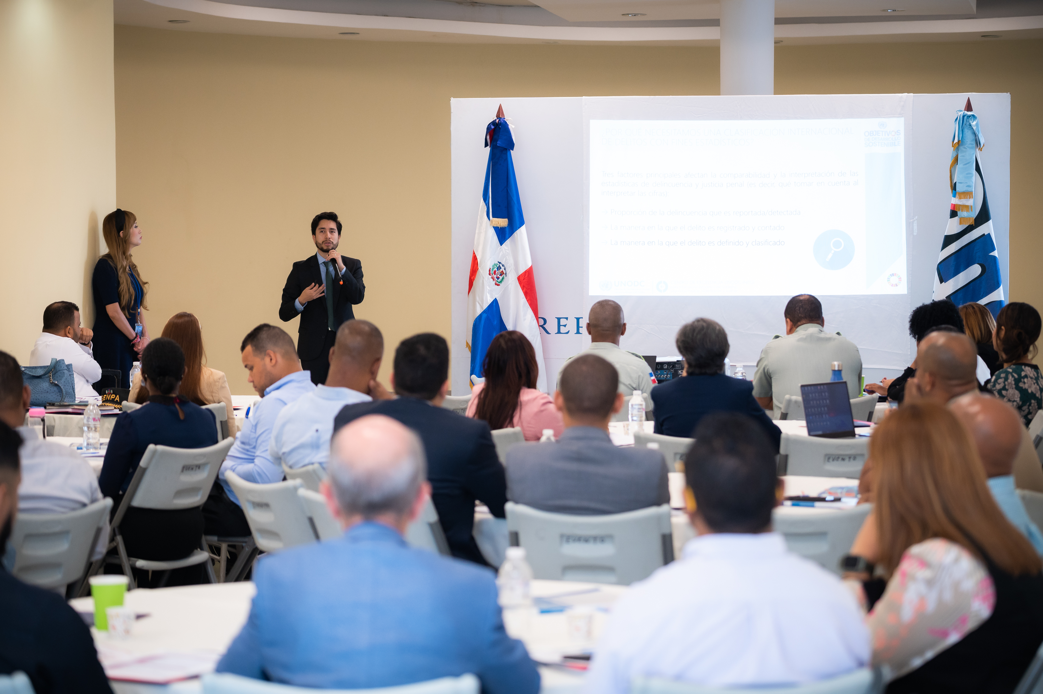 República Dominicana trabaja para adaptar Clasificación Internacional de Delitos con Fines Estadísticos para fortalecer datos del sector justicia penal y seguridad