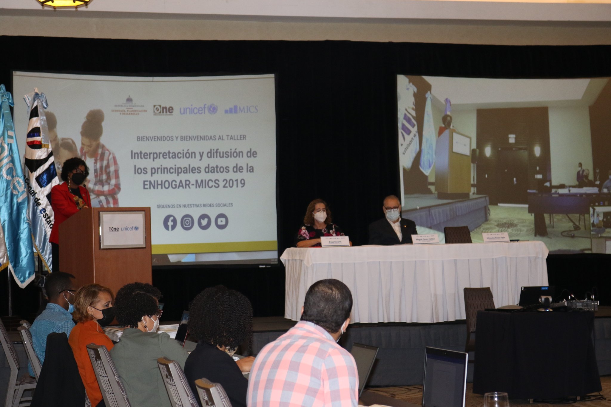 Realizan taller de validación de los primeros datos de la ENHOGAR-MICS 2019