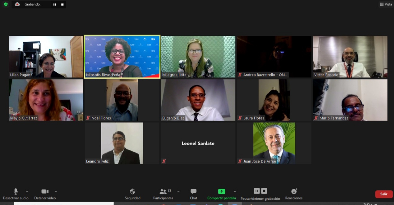 La ONE continúa fomentando el Espacio de Diálogos para fortalecer la producción de estadísticas por demanda.