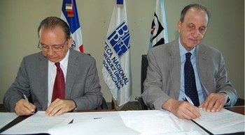 Suscriben convenio de cooperación la Oficina Nacional de Estadística y la Biblioteca Nacional Pedro Henríquez Ureña