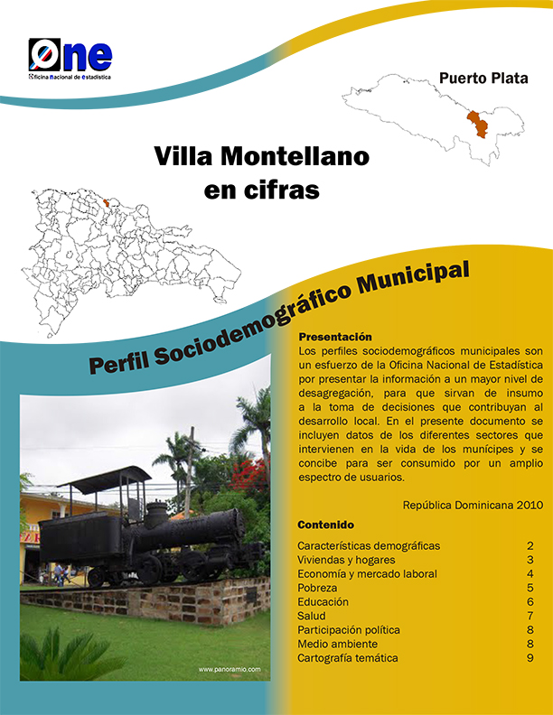 Perfil Sociodemográfico Municipal Villa Montellano 2011