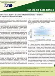 Boletín Panorama Estadístico 16 Estructura del Comercio Internacional de Bienes en República Dominicana Junio 2009