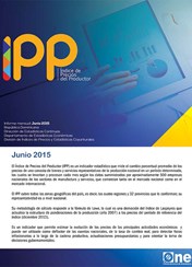 Informe Índice de Precios del Productor Junio 2015
