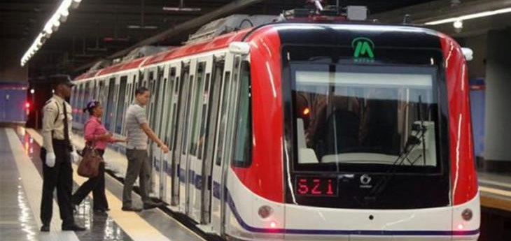 El Metro de Santo Domingo transportó más de 33.5 millones de pasajeros en los primeros 5 meses del año 2018