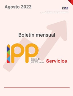 Índice de Precios del Productor del sector Servicios (IPP Servicios Agosto2022)