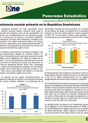 Boletín Panorama Estadístico 34 Asistencia Escolar Primaria en la República Dominicana