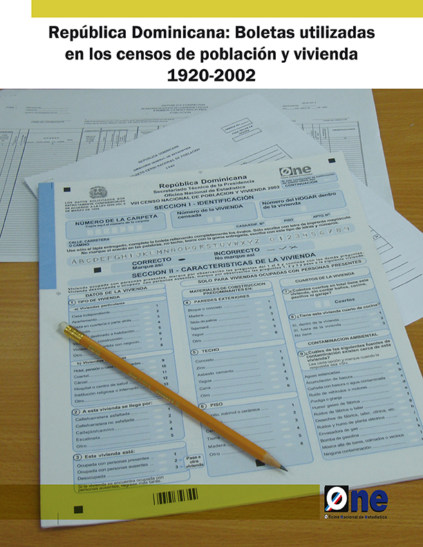 Boletas Utilizadas en los Censos de Población y Vivienda 1920-2002