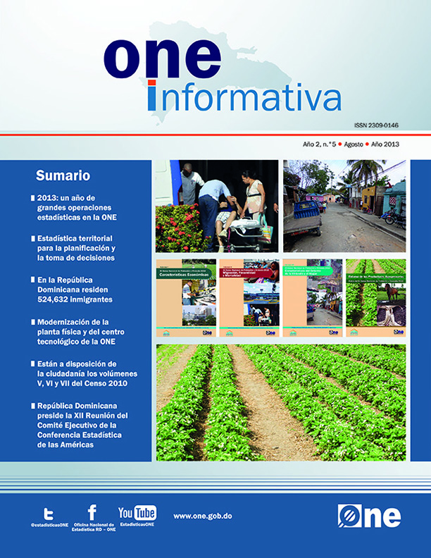 Revista ONE Informativa 5 Agosto 2013