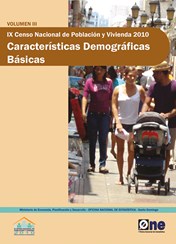 IX Censo Nacional de Población y Vivienda Características Demográficas Básicas Volumen III - 2010