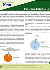 Boletín Panorama Estadístico 19 Trabajo Doméstico Remunerado en República Dominicana Septiembre 2009