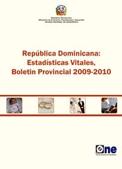 Compendio Boletín de Estadísticas Vitales por Provincia 2009-2010