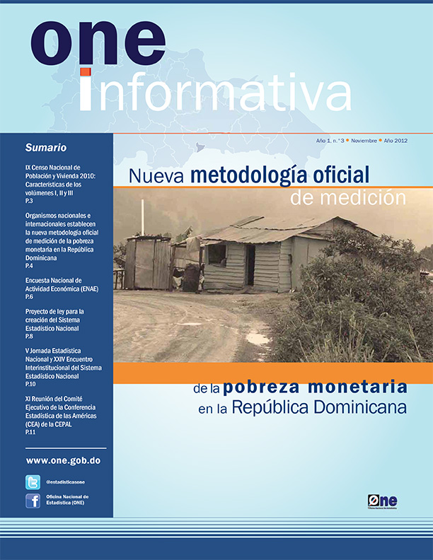 Revista ONE Informativa 3 Noviembre 2012