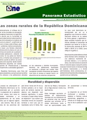 Boletín Panorama Estadístico 09 Las Zonas Rurales de la República Dominicana Septiembre 2008