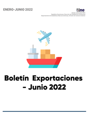 Boletín  Exportaciones - Junio 2022