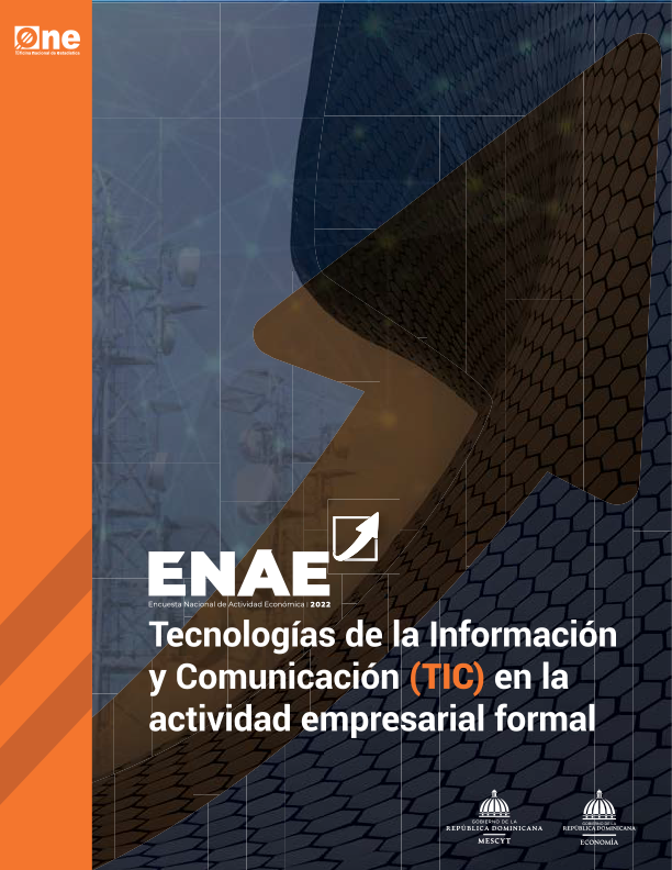 Tecnologías de la Información y Comunicación (TIC) en la actividad empresarial formal.  ENAE 2022