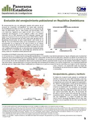 Boletín Panorama Estadístico 63 Evolución del Envejecimiento Poblacional en República Dominicana Diciembre 2013