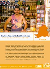 Boletín Preliminar Registro Nacional de Establecimientos Peravia 2014-2015
