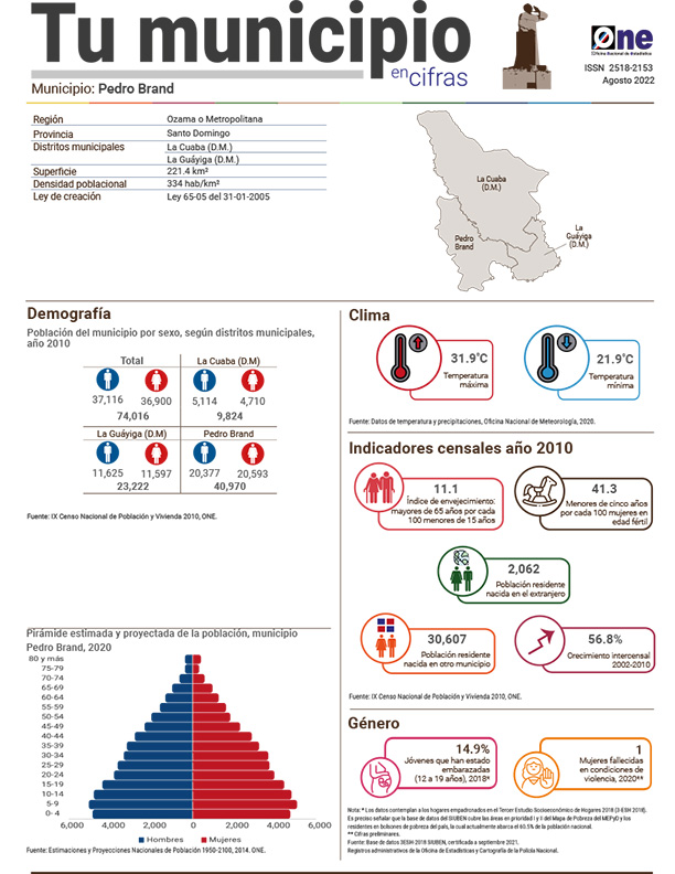 Tu municipio en cifras - Pedro Brand