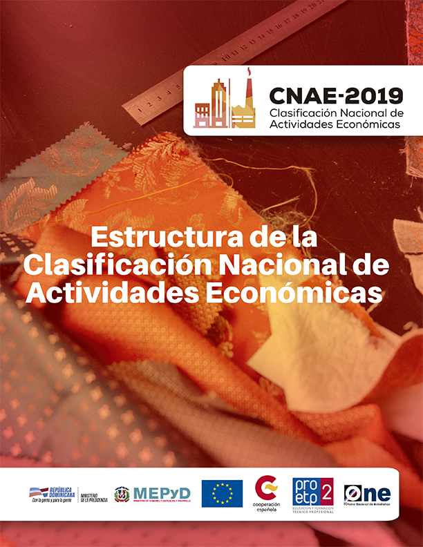 Estructura Clasificación Nacional de Actividades Económicas 2019