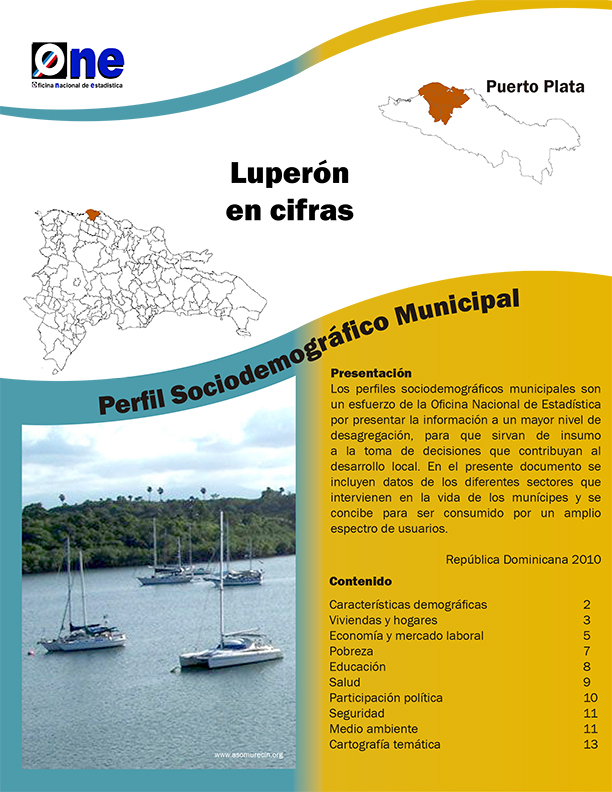 Perfil Sociodemográfico Municipal Luperón 2011