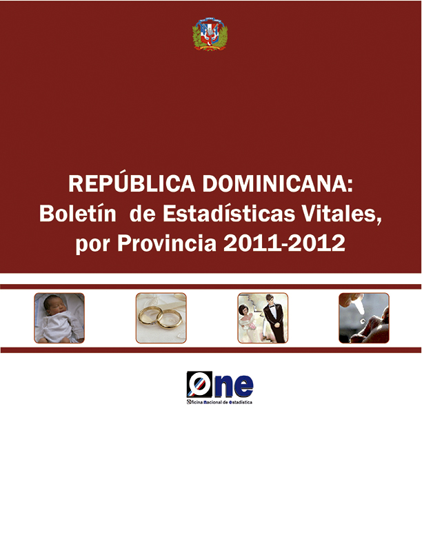 Compendio Boletín de Estadísticas Vitales por Provincia 2011-2012