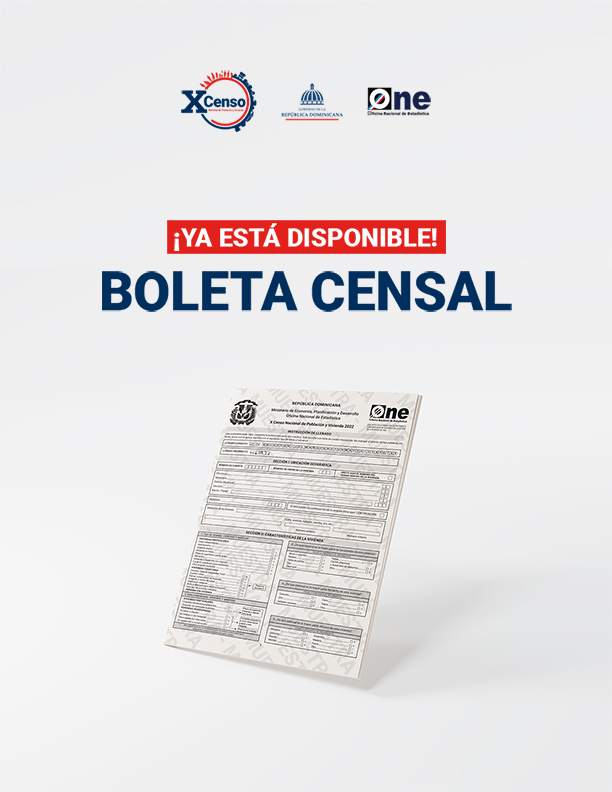 Boleta Censal Impresa - X Censo Nacional de Población y Vivienda