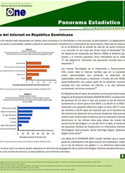 Boletín Panorama Estadístico 30 Uso del Internet en República Dominicana